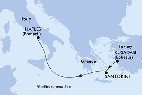 Cruise itinerary