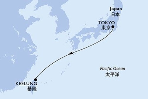 Cruise itinerary