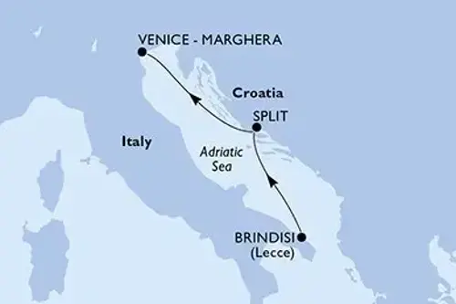 Cruise itinerary