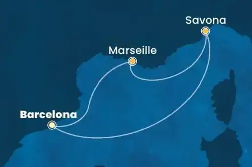 Cruise itinerary