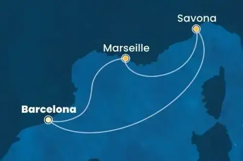 Cruise itinerary