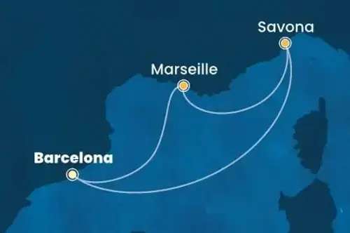 Маршрут круиза