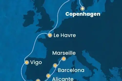 Cruise itinerary