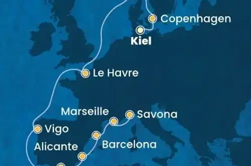 Cruise itinerary