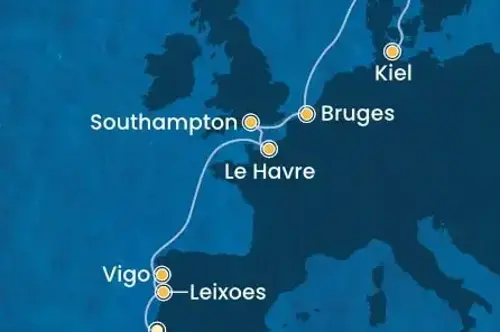 Маршрут круиза