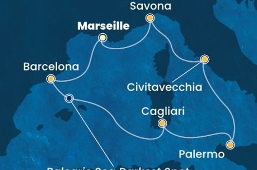 Маршрут круиза