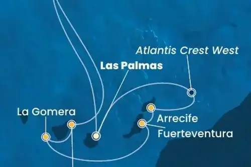 Cruise itinerary