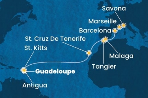 Cruise itinerary