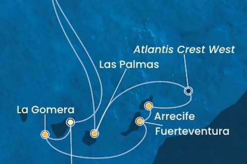 Маршрут круиза