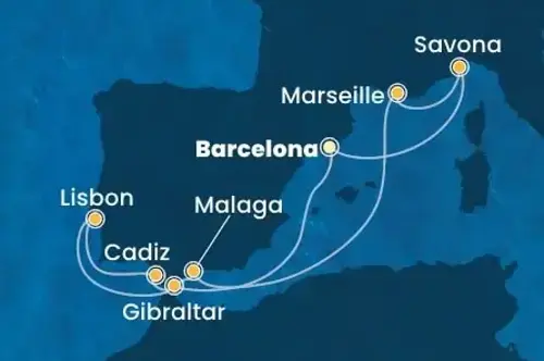 Cruise itinerary