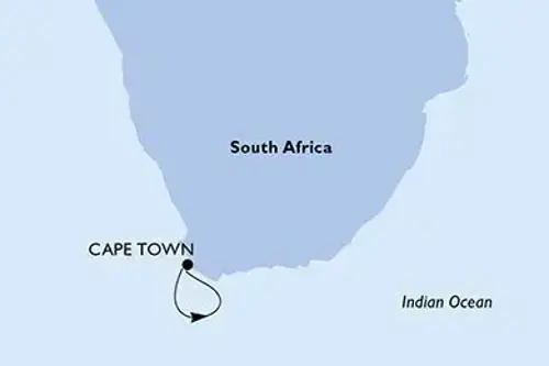 Cruise itinerary