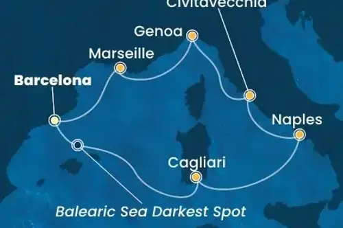 Cruise itinerary