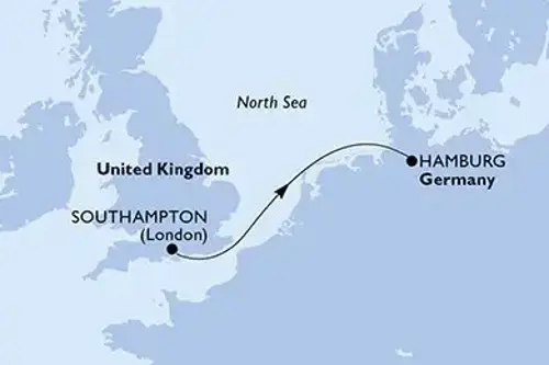 Cruise itinerary