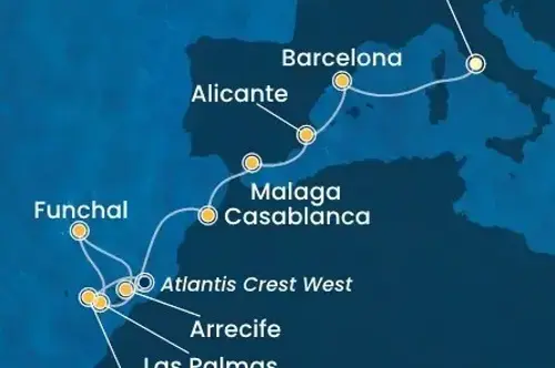 Cruise itinerary