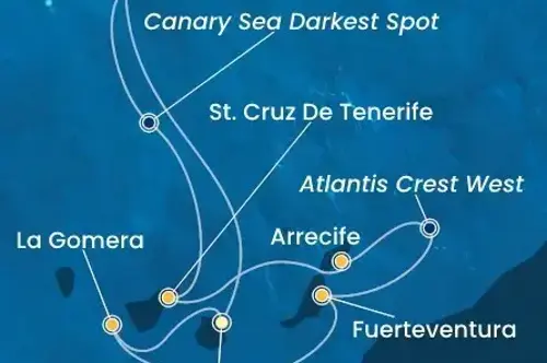 Cruise itinerary