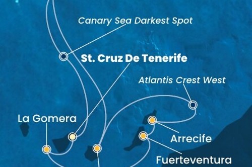Cruise itinerary