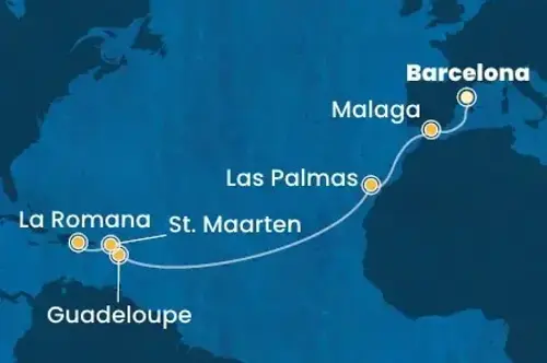 Cruise itinerary