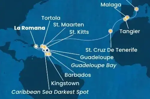 Cruise itinerary