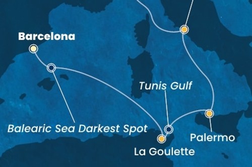 Cruise itinerary