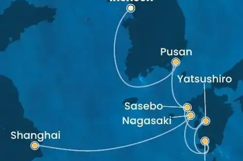 Cruise itinerary