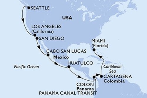 Cruise itinerary