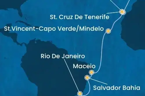 Cruise itinerary