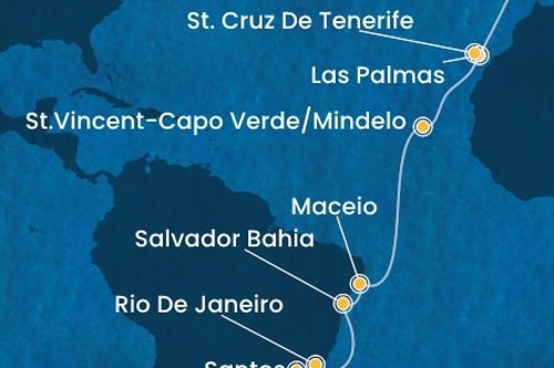 Cruise itinerary