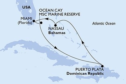 Cruise itinerary