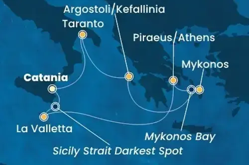 Cruise itinerary