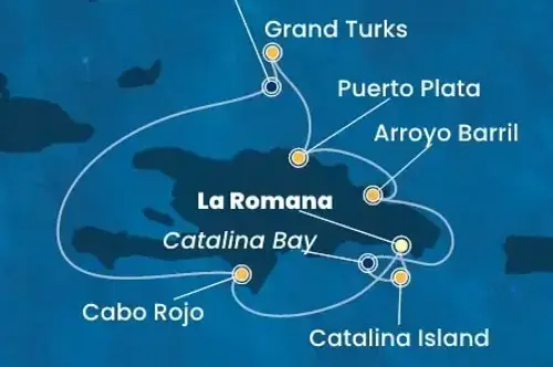 Cruise itinerary