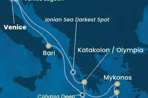 Маршрут круиза