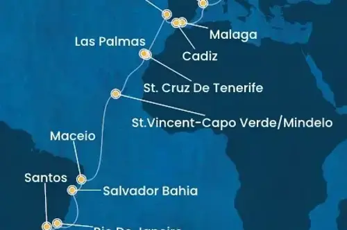Cruise itinerary
