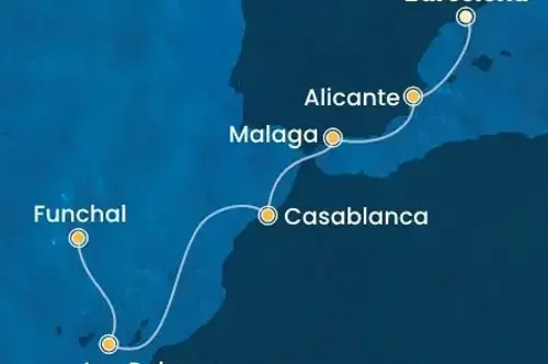 Cruise itinerary