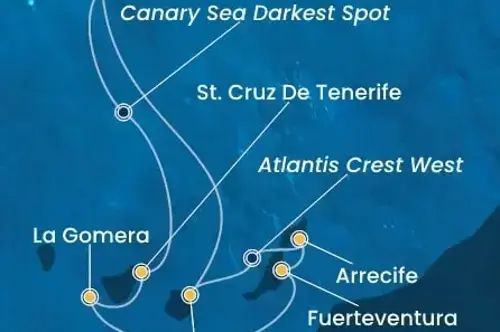 Маршрут круиза