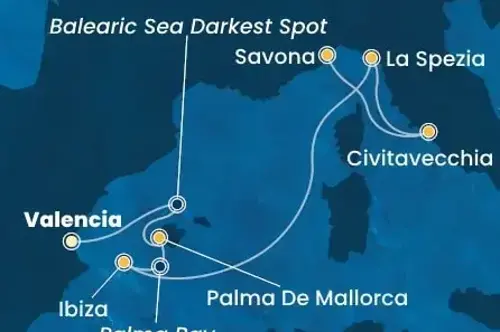 Cruise itinerary