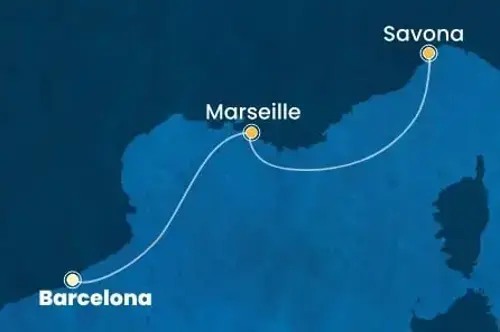 Cruise itinerary