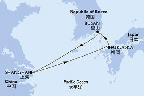 Cruise itinerary