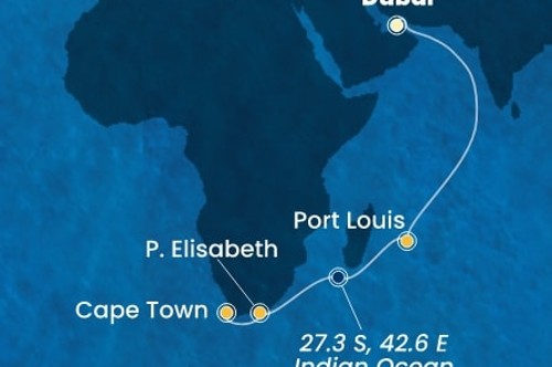 Cruise itinerary