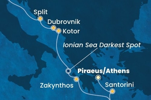 Маршрут круиза