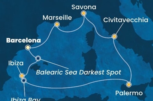 Cruise itinerary