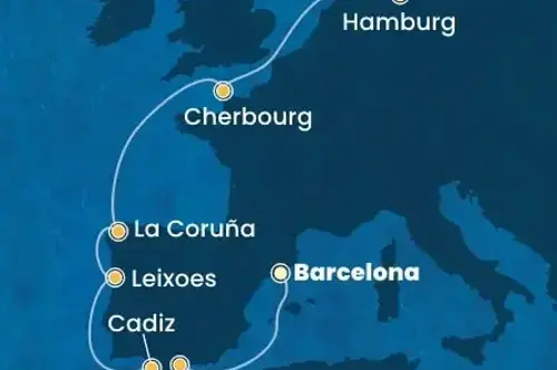 Cruise itinerary