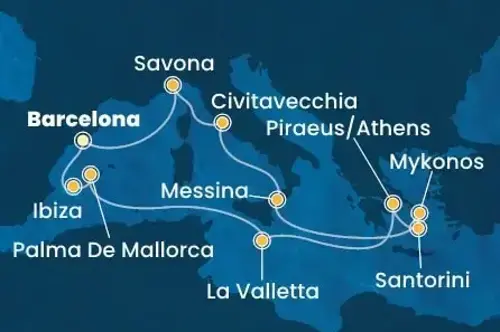 Маршрут круиза