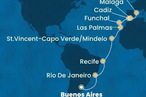 Маршрут круиза