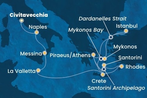 Маршрут круиза