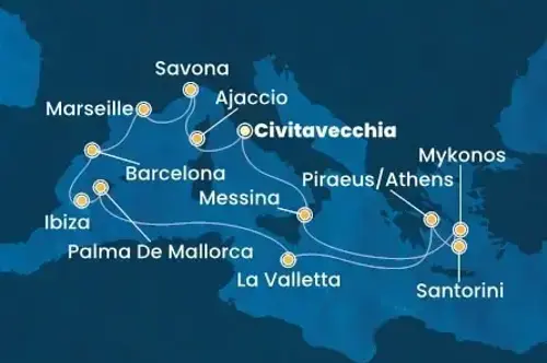 Cruise itinerary