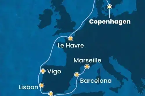 Cruise itinerary