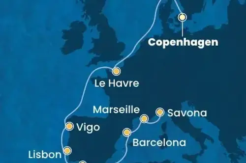Cruise itinerary