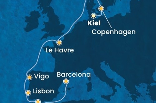 Cruise itinerary