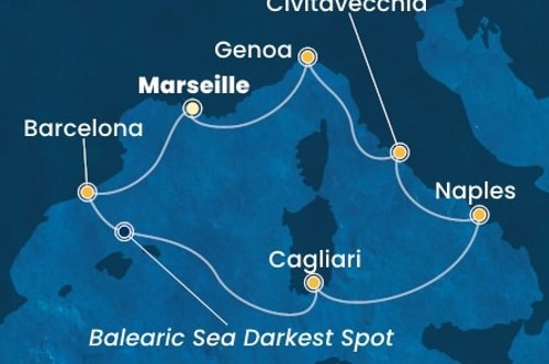 Cruise itinerary