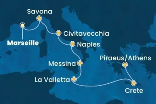Cruise itinerary